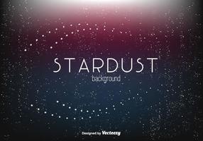 Abstract stardust vector background