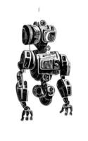 robot concept art atout science-fiction collection vol. 1 vecteur