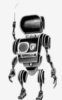 robot concept art atout science-fiction collection vol. 1 vecteur