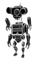 robot concept art atout science-fiction collection vol. 1 vecteur