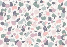 motif coloré avec texture terrazzo vecteur