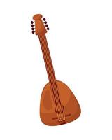 instrument de musique balalaïka vecteur