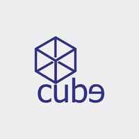 conception de vecteur de cube illustration logo