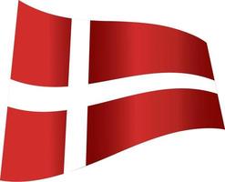 vecteur drapeau danemark