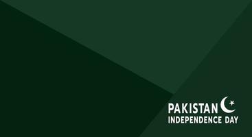 23 mars jour du pakistan. conception de fond abstrait vert vecteur