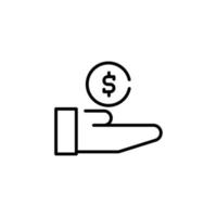 icônes gratuites sur le thème de la finance vecteur