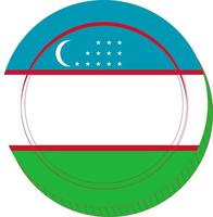 drapeau ouzbek vecteur drapeau dessiné à la main, ouzbek som vecteur drapeau dessiné à la main