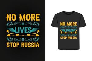 conception de t-shirt vintage rétro ukraine vecteur