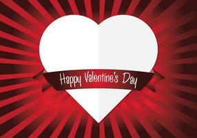 Vector Heart Valentine's Background