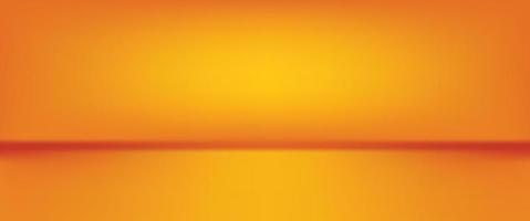 fond abstrait orange de luxe. conception de disposition d'halloween, studio, salle. papier de rapport d'activité avec un dégradé lisse pour bannière, carte. illustration vectorielle vecteur