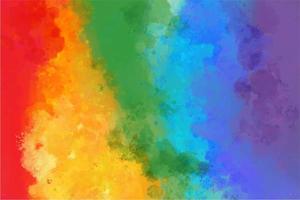 fond aquarelle, aux couleurs de l'arc-en-ciel, multicolore vecteur