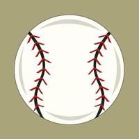 illustration vectorielle de baseball pour la conception graphique et l'élément décoratif vecteur