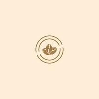 logo du café. symbole d'icône moderne monochrome mono-ligne minimalisme logo vectoriel pour café.