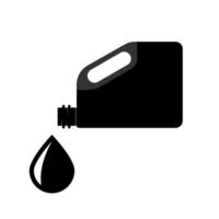 illustration graphique vectoriel de l'icône de lubrification à l'huile de machine