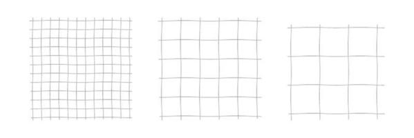treillis géométrique avec modèle de distorsion ondulé. grille ondulée avec des cellules vides de différentes tailles. conception minimaliste simple pour les activités mathématiques et le fil vectoriel