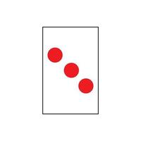 vecteur de conception de logo icône domino