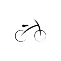 vecteur d'illustration d'icône de vélo