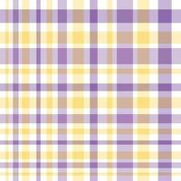 motif harmonieux de fines couleurs violet clair, jaune et blanc pour plaid, tissu, textile, vêtements, nappe et autres choses. image vectorielle. vecteur