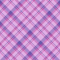 motif sans couture dans de belles couleurs rose vif et violet pour le plaid, le tissu, le textile, les vêtements, la nappe et d'autres choses. image vectorielle. 2 vecteur