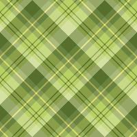 motif sans couture dans de superbes couleurs vert clair et foncé et jaune mignons pour le plaid, le tissu, le textile, les vêtements, la nappe et d'autres choses. image vectorielle. 2 vecteur