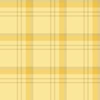 motif sans couture dans des couleurs douces jaunes et beiges pour plaid, tissu, textile, vêtements, nappe et autres choses. image vectorielle. vecteur