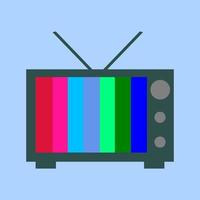 icône tv, illustration vectorielle de télévision. vecteur
