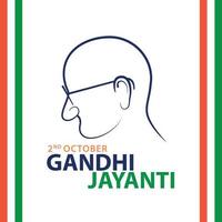 gandhi jayanti vector pro télécharger