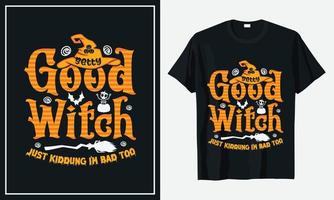 vecteur de conception de t-shirt halloween