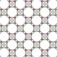 motif vectoriel ornemental géométrique sans soudure