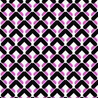 arrière-plan géométrique. illustration vectorielle. motif abstrait couleur rose et noir. design moderne pour le tissu, la décoration, les carreaux, etc. vecteur