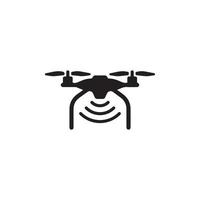 icône de drone eps 10 vecteur