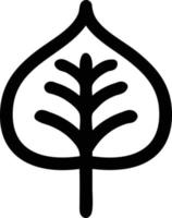 icône de feuille naturelle vecteur