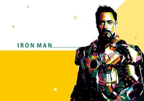 Iron Man Vector Portrait