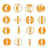 conception de vecteur d'icône de logo d'os