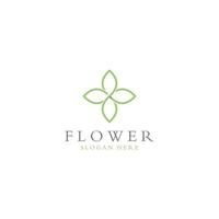 logos de fleurs, roses, fleurs de lotus et autres types de fleurs. en utilisant le concept de conception d'un modèle d'illustration vectorielle. vecteur