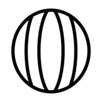 conception d'icône de pastèque vecteur