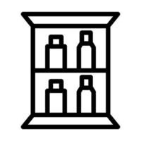 conception d'icône d'armoire à pharmacie vecteur