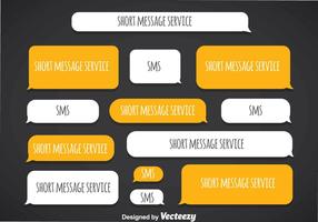 Vecteur de modèle vide de service de messages courts