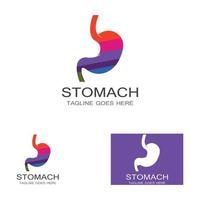 dessins d'icônes de soins de l'estomac vecteur