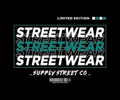 design graphique pour le street wear, la mode vintage et le style urbain vecteur