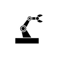 vecteur de bras de robot pour la présentation de l'icône du symbole du site Web