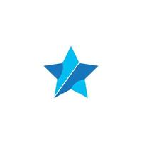 logo étoile logo papillon vecteur