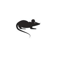 conception de modèle d'illustration vectorielle d'icône de souris vecteur