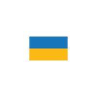 icône de drapeau ukraine vecteur