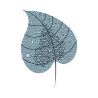 texture du feuillage des feuilles vecteur