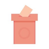 boîte de vote pour les élections vecteur