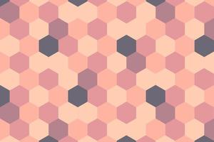 abstrait hexagonal rose. illustration vectorielle. vecteur