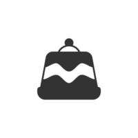 pudding icônes symbole vecteur éléments pour infographie web