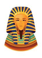 statue de pharaon égyptien vecteur