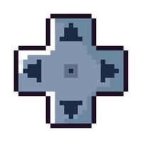 boutons de jeu vidéo pixel art vecteur